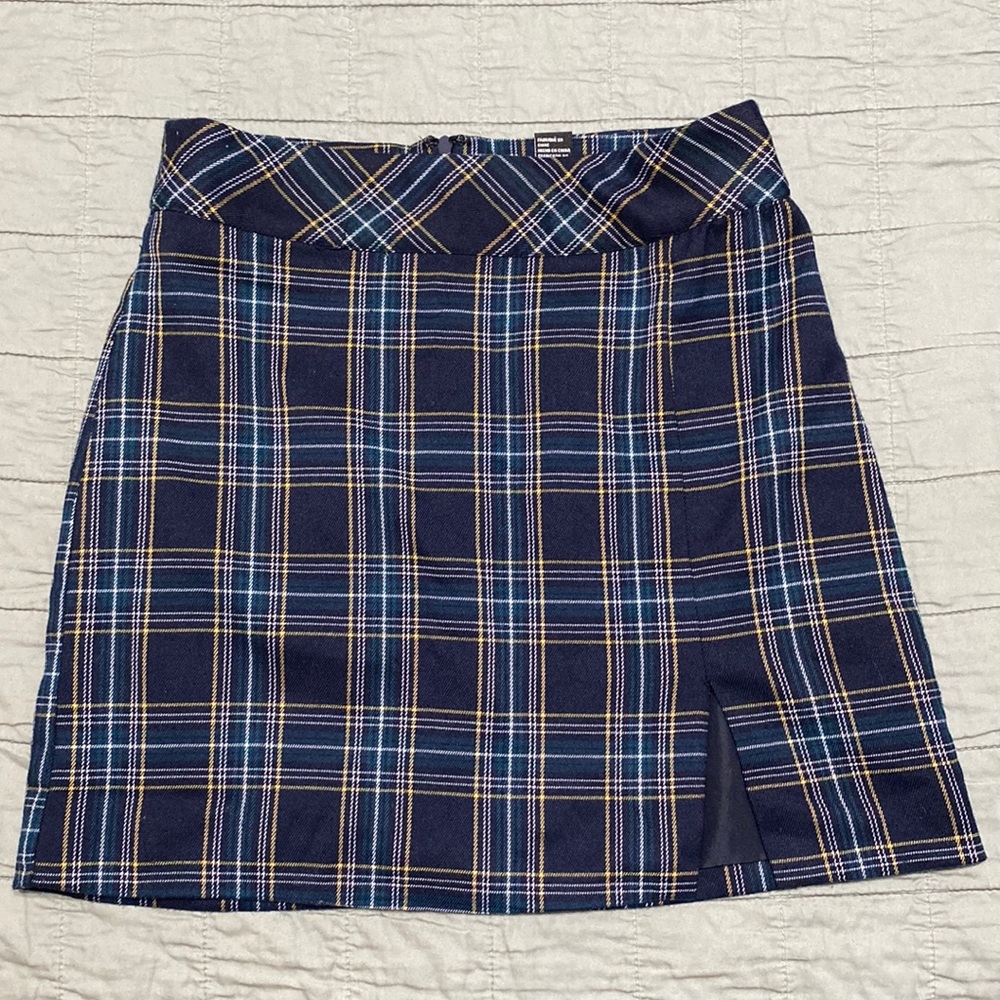 Forever 21 Plaid Mini Skirt with Skirt